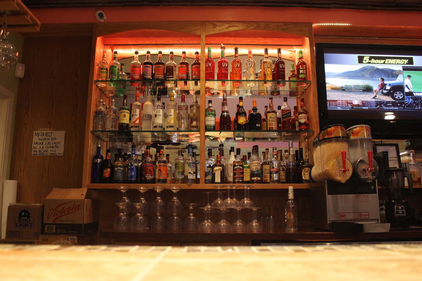 Hacienda - Bar & Liquor Selection